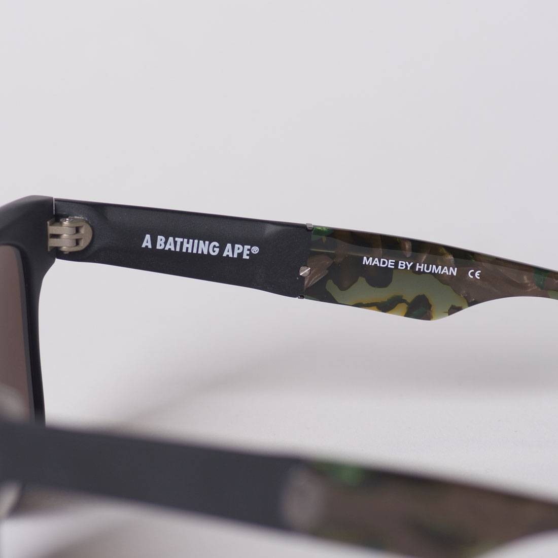 cat eye-frame embossed sunglasses Schwarz
