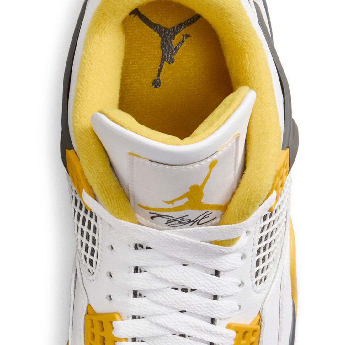 jordan women air jordan 4 retro white coconut milk vivid sulfur