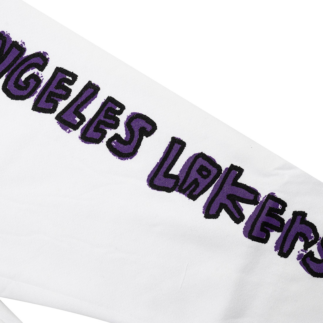 After School Special x NBA Men Lakers Doodle Shorts (white)