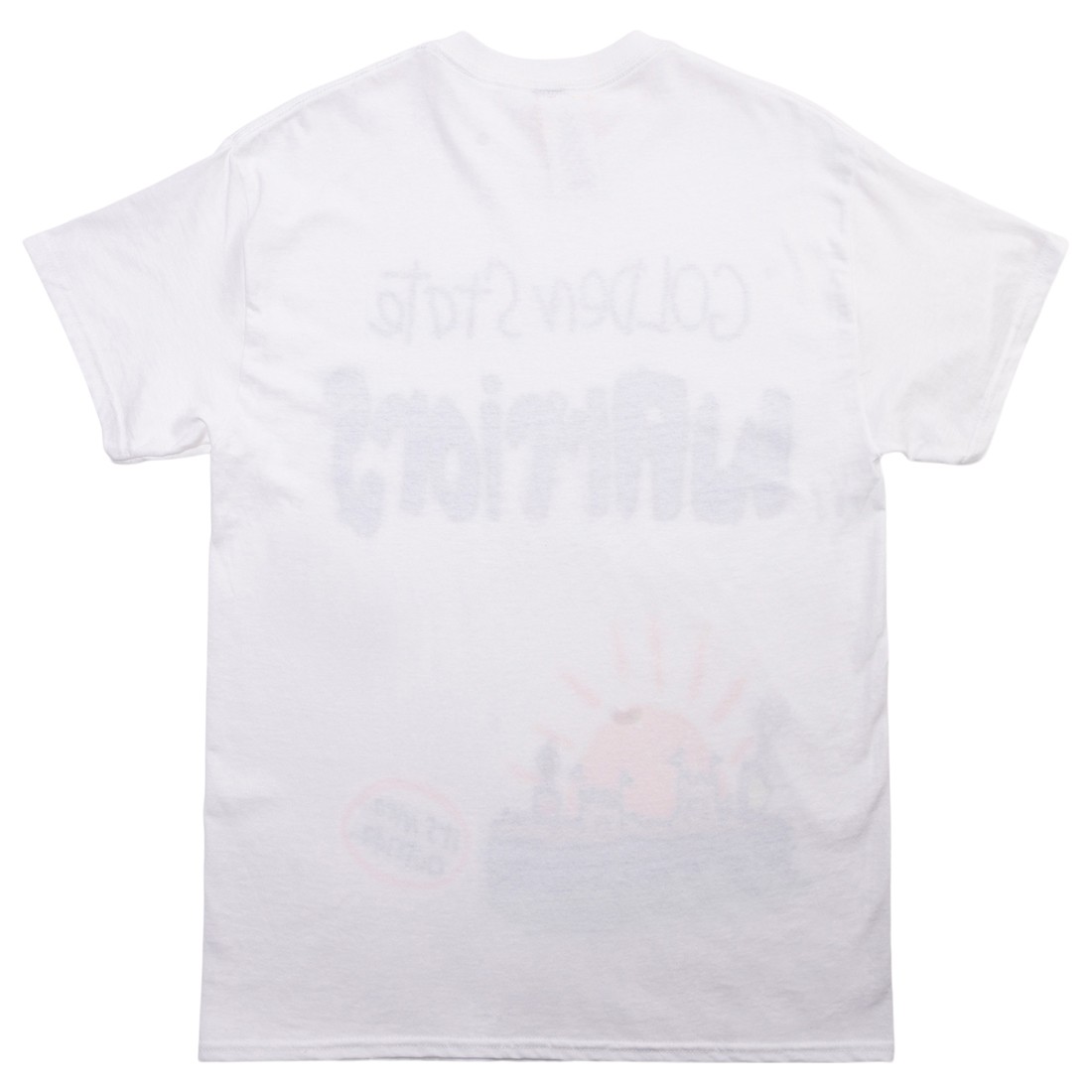 After School Special x NBA Men Warriors Doodle Tee white