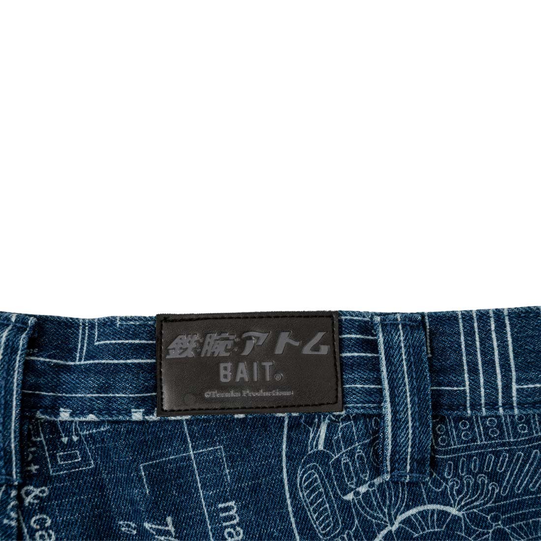 BAIT x Astro Boy Men Denim Jeans blue