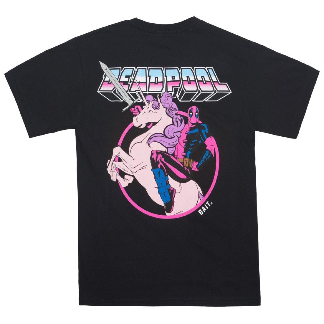 BAIT x Marvel Men Deadpool Unicorn Tee black