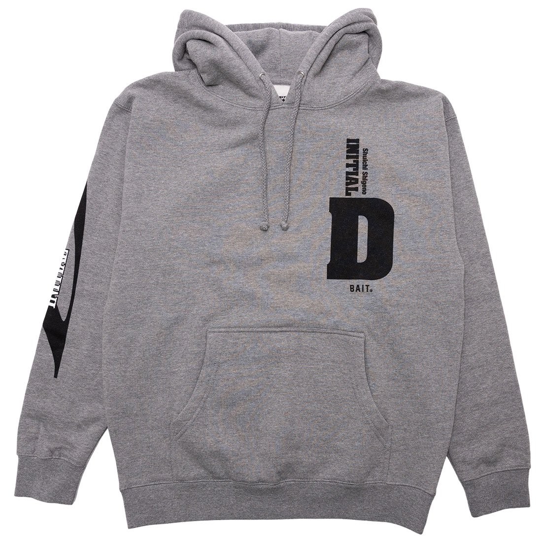 BAIT x Initial D Men Drift Design Hoody gray