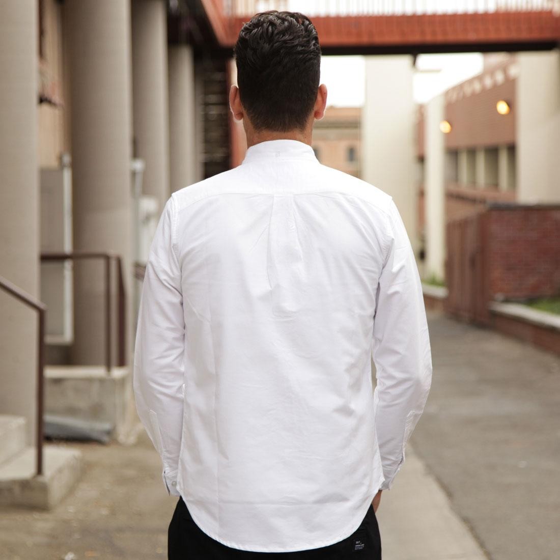 BAIT Oxford Long Sleeve Shirt (white)