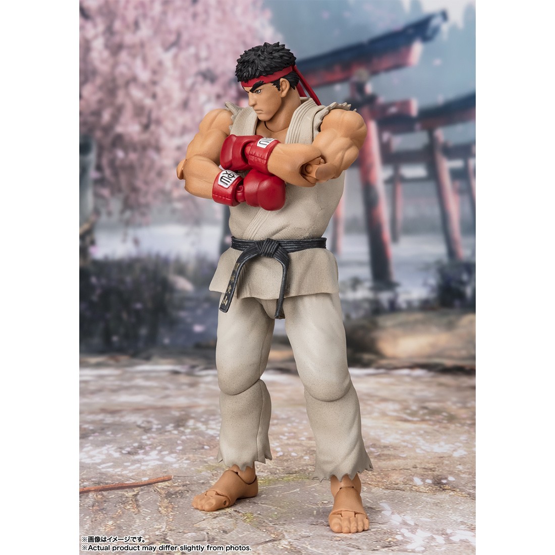 TAMASHII NATIONS S.H.Figuarts Ryu Outfit 2 - Street Fighter 6, Action Figure 15 Cm, Con Effetti Hadoken E Espressioni