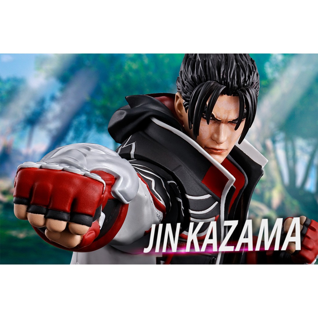 大特価セール Bandai S.H.Figuarts black Figure Kazama Jin 8 Tekken グローブ