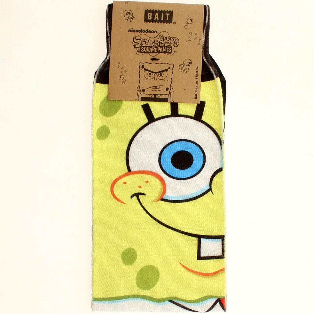 BAIT x SpongeBob SpongeBob SquarePants Crew Socks (yellow)