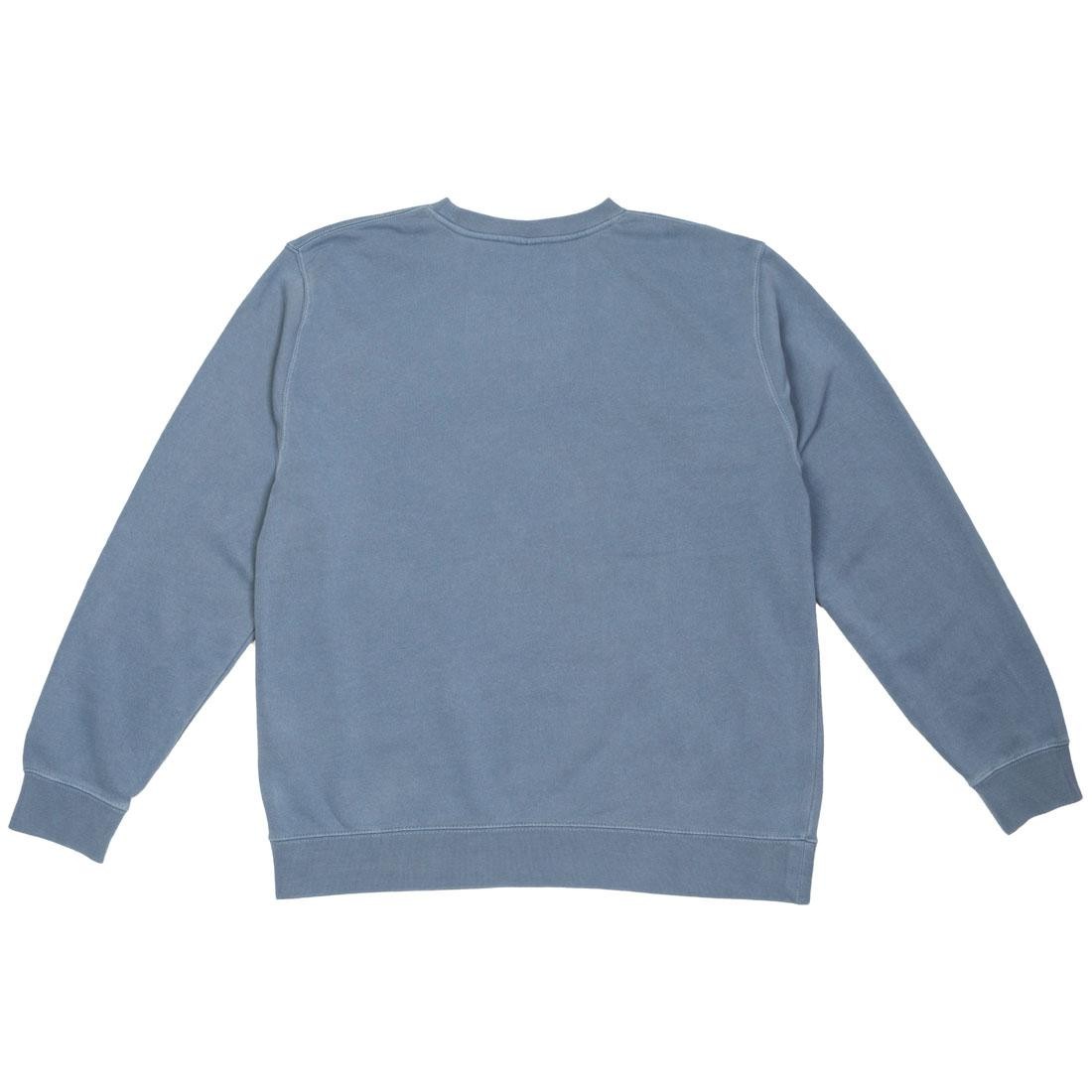 BAIT x Ultraman Men Hero Crewneck Sweater blue pigment