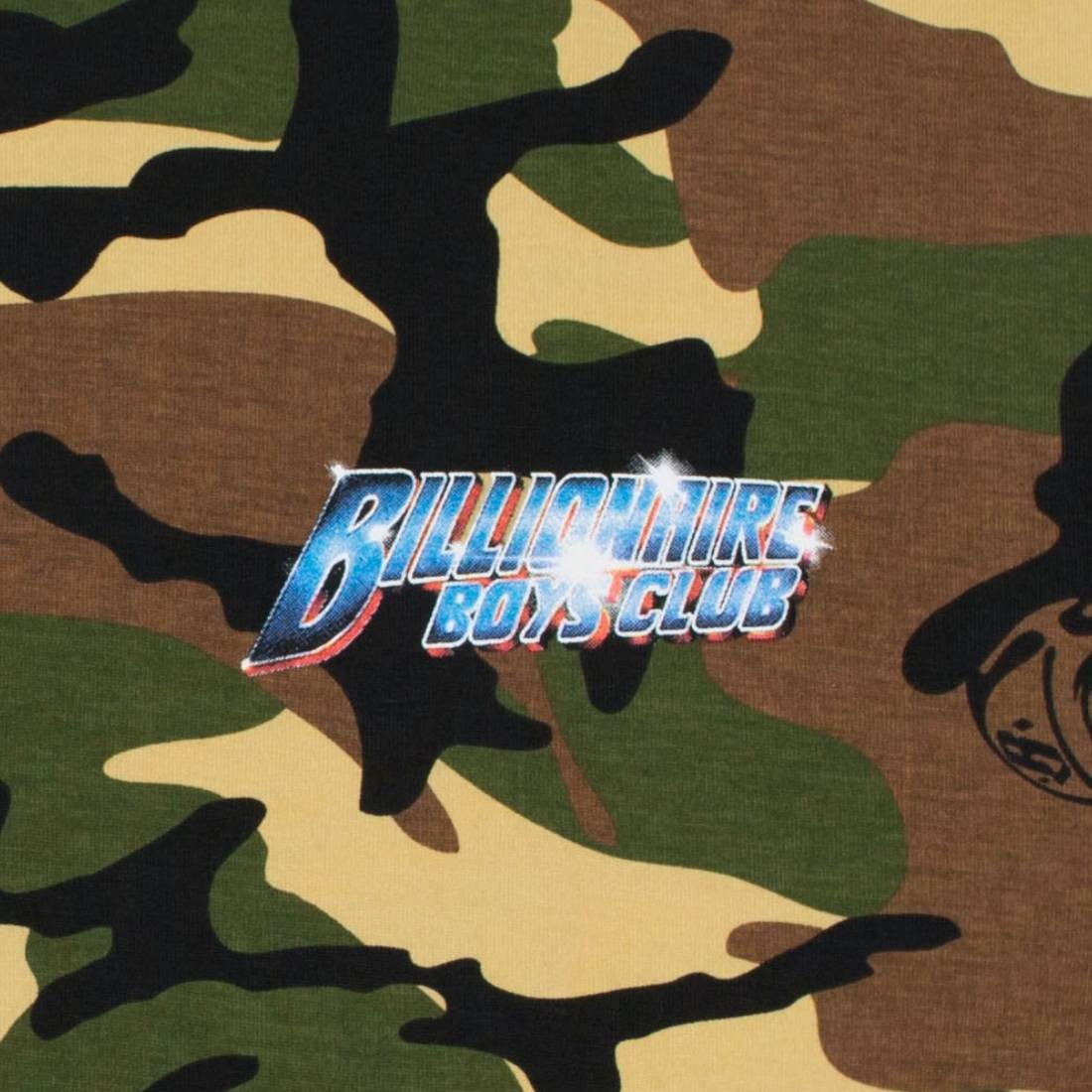 Billionaire Boys Club Men Whirlpool Knit Tee brown camo