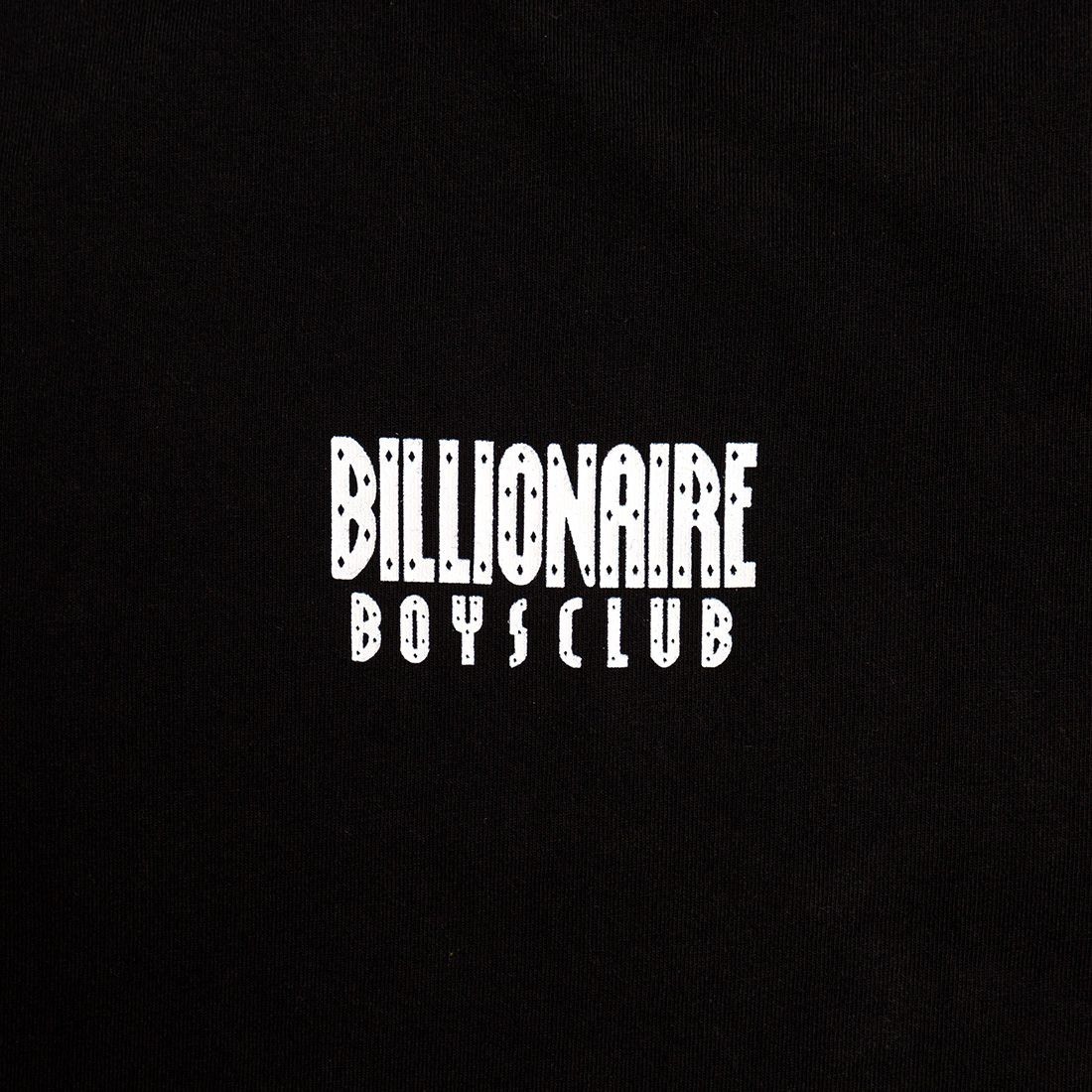 Billionaire Boys Club Men Straight Font Knit Tee black