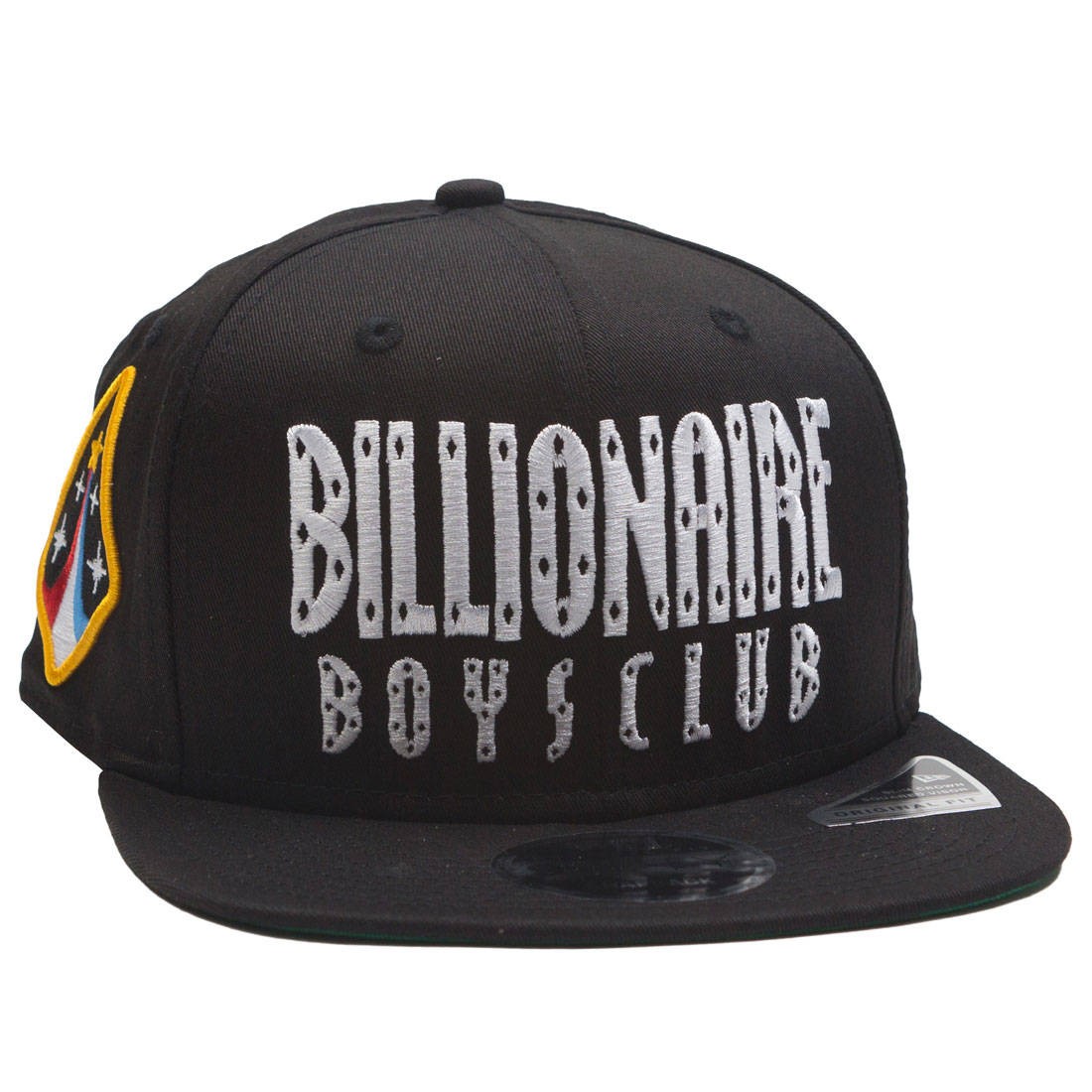 Billionaire Boys Club Straight Snapback Cap black