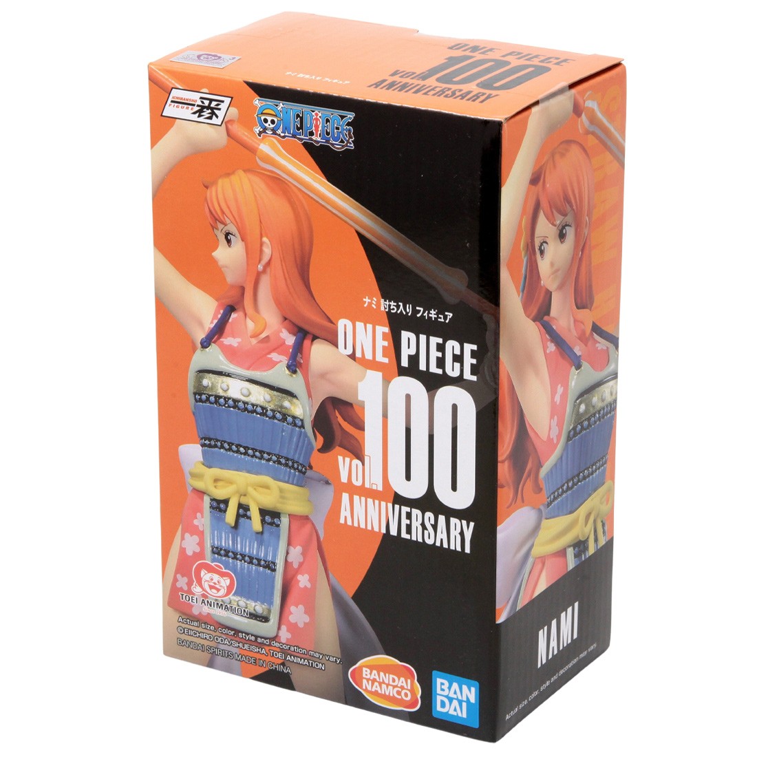 Bandai Ichibansho One Piece Anniversary Nami Figure orange Bandai Ichibansho One Piece Anniversary Nami Figure orange