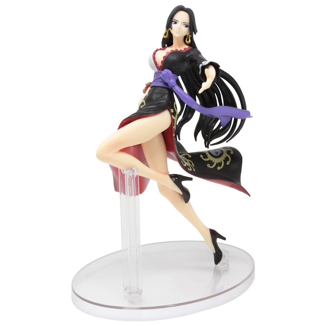 Bandai Ichiban Kuji One Piece Boa Hancock Great Banquet Figure Black 