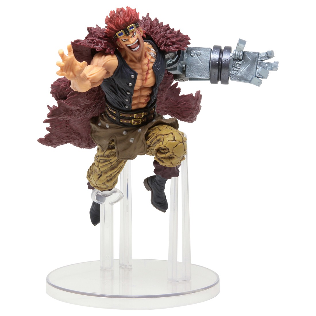 Bandai Ichibansho One Piece Dynamism Of Ha Eustass Kid Figure Red