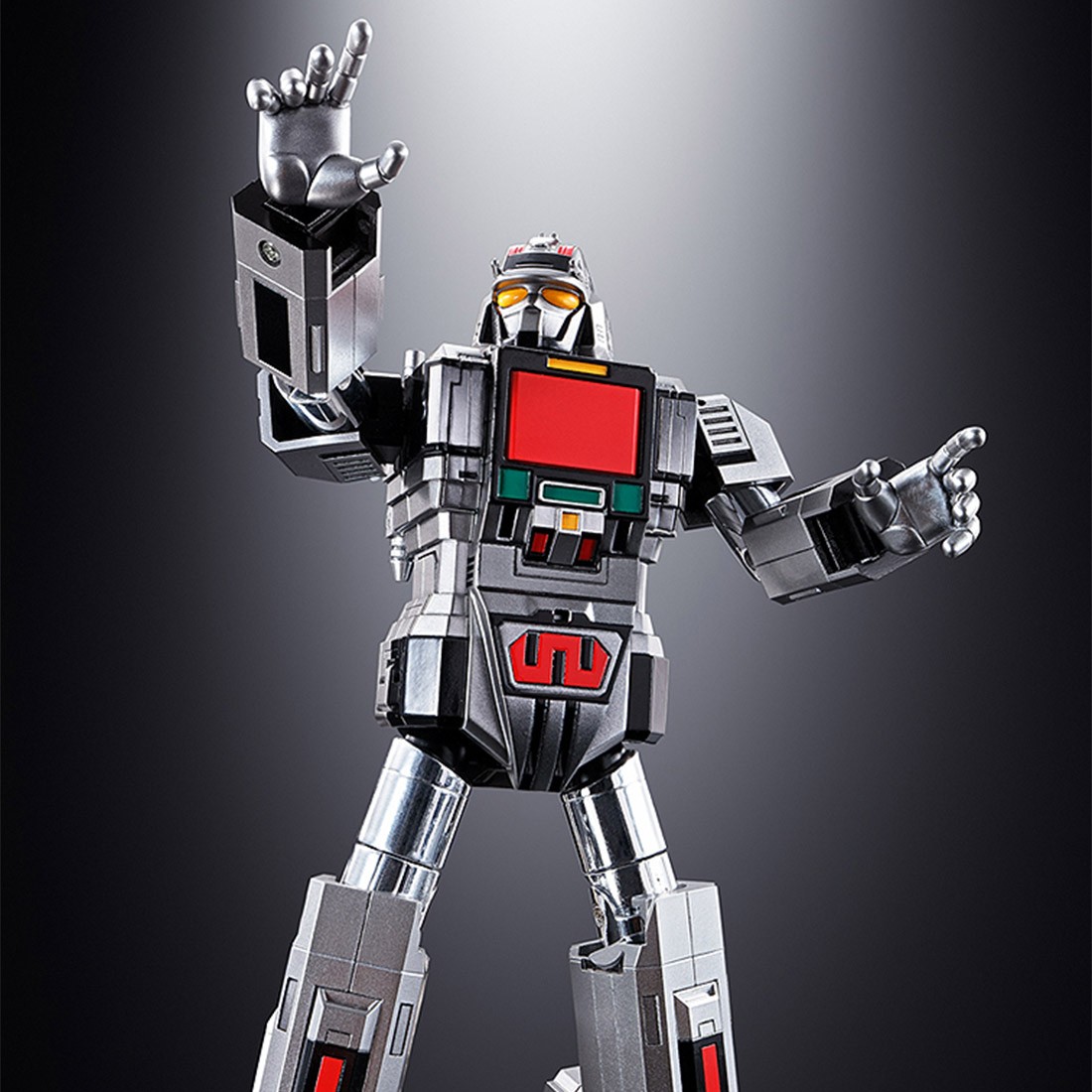bandai soul of chogokin megabeast investigator juspion gx 97
