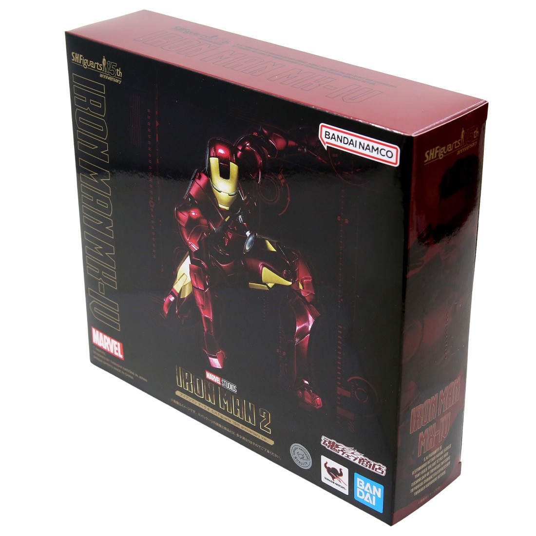 Bandai S.H.Figuarts Iron Man 2 Iron Man MK 4 S.H.Figuarts 15th Anniversary Ver. Figure red