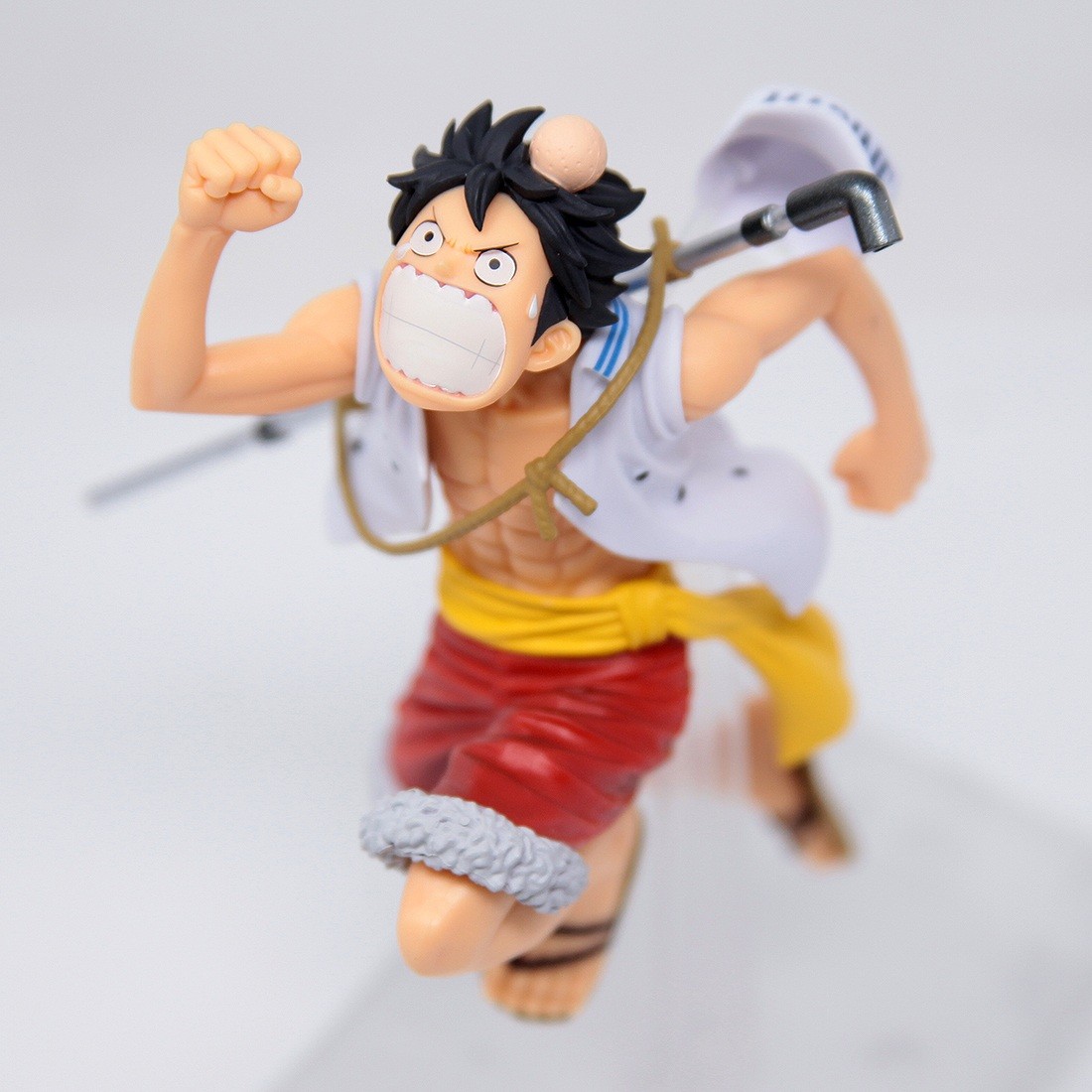 Banpresto One Piece King of Artist The Monkey D. Luffy Gear 4 Special  Version B Figure Tan & White - US