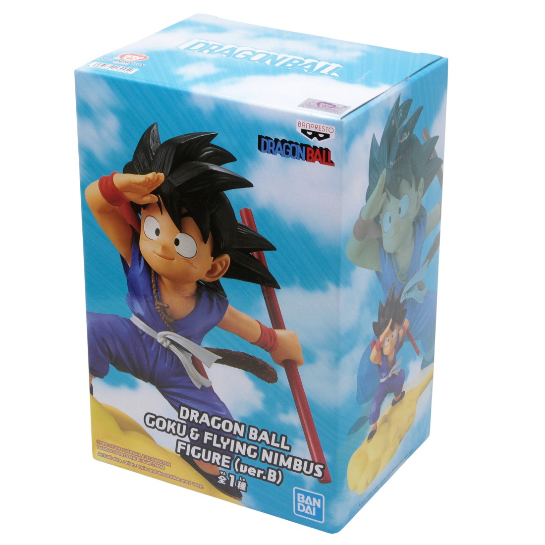Banpresto Dragon Ball Kid Goku And Flying Nimbus Ver. B Figure blue