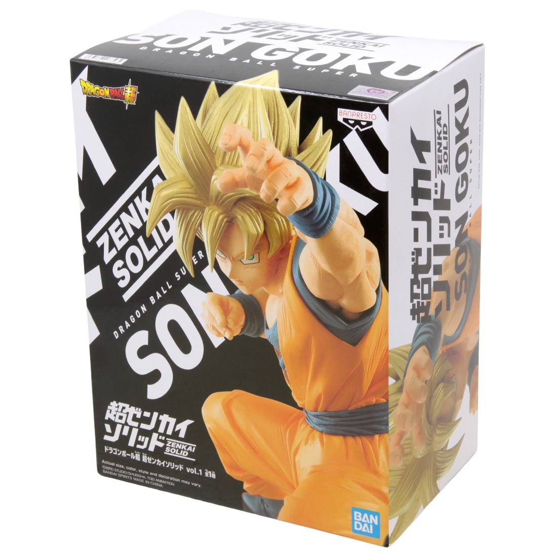 Banpresto Super Zenkai Solid Dragon Ball Vol. 1 Super Saiyan Goku Figu –  Galactic Toys & Collectibles