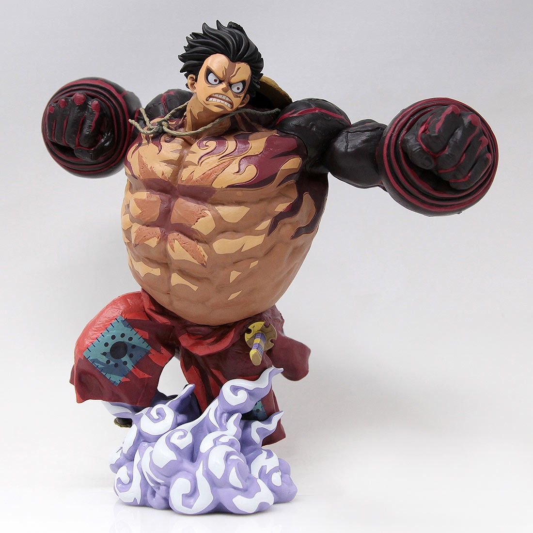 One Piece World Figure Colosseum 3 Super Master Stars Monkey D. Luffy Gear  4 (Two Dimensions)