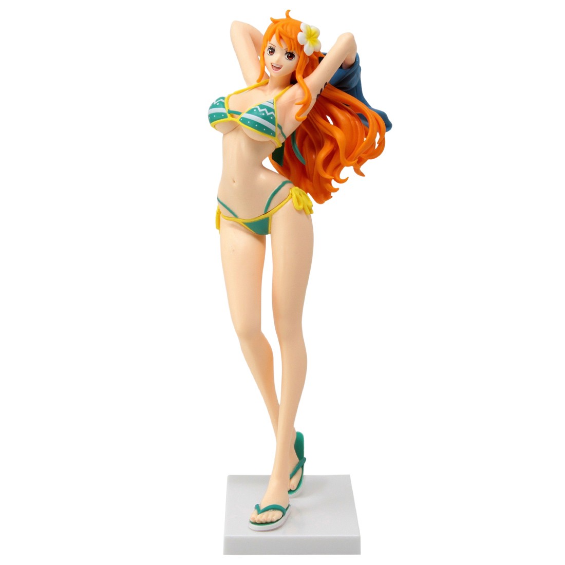 Figurine One Piece Nami Banpresto One Piece Grandline Girls On Vacation Nami Ver. A Figure blue
