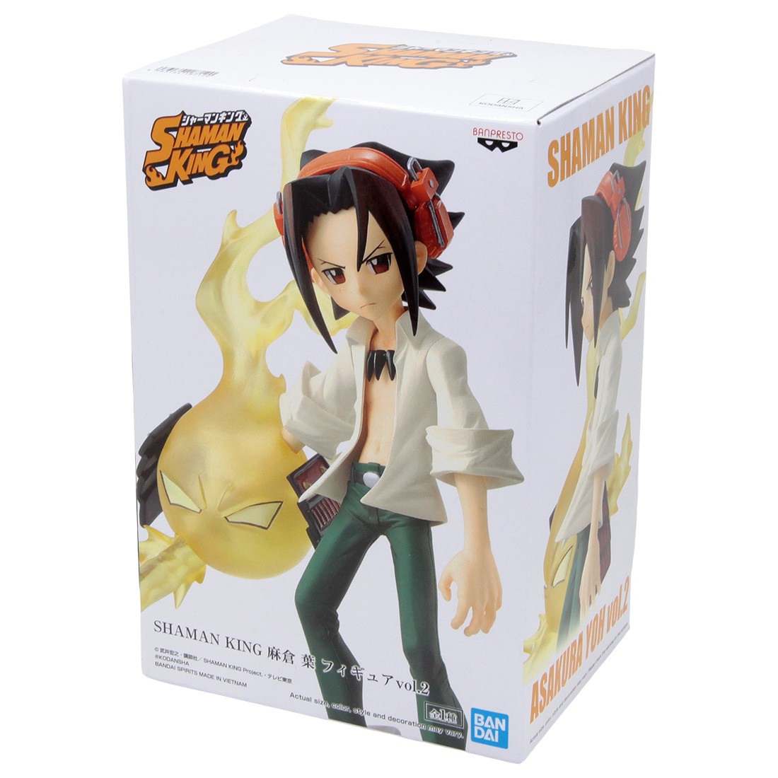 Bandai Banpresto Original SHAMAN KING Anime Figure Yoh Asakura