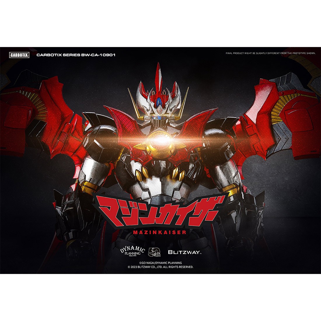 preorder blitzway carbotix series mazinkaiser figure black