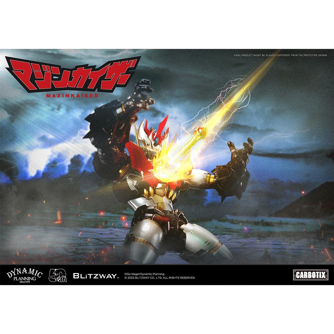 preorder blitzway carbotix series mazinkaiser figure black