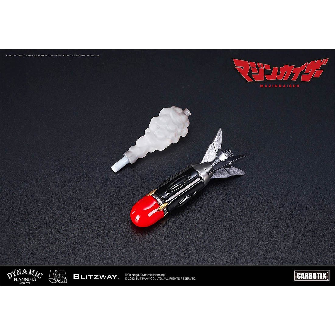 preorder blitzway carbotix series mazinkaiser figure black