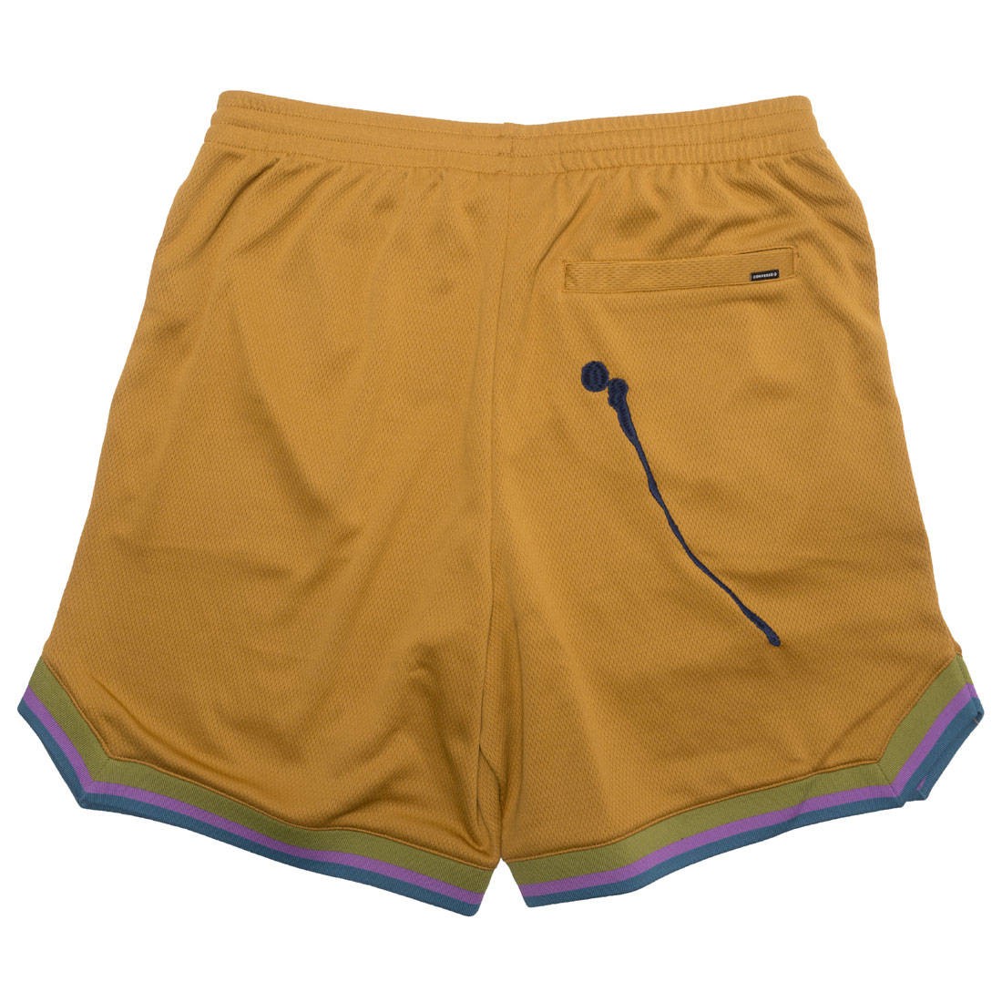 Converse x Bandulu Men Basketball Shorts brown wood thrush