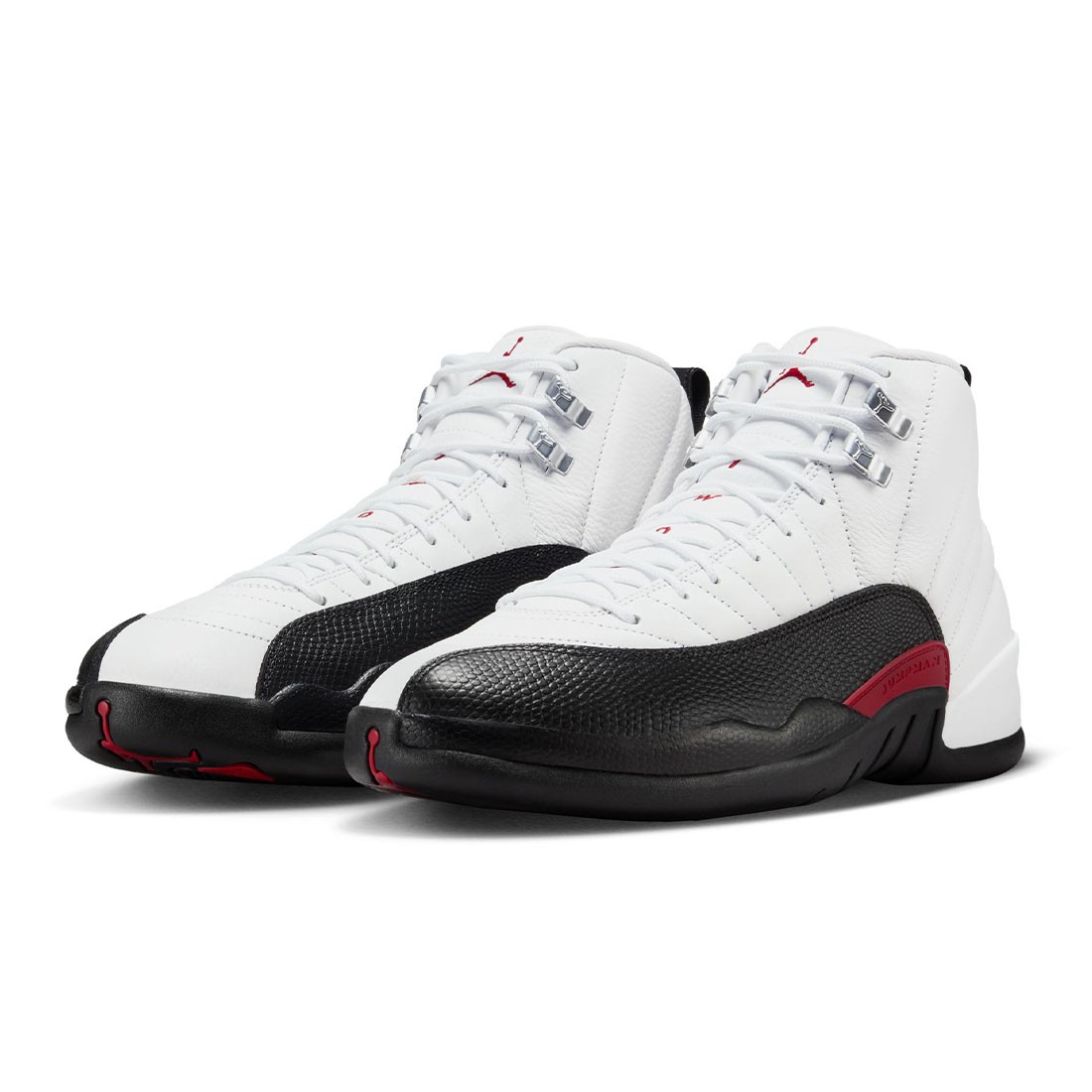 jordan men air jordan 12 retro white gym red black