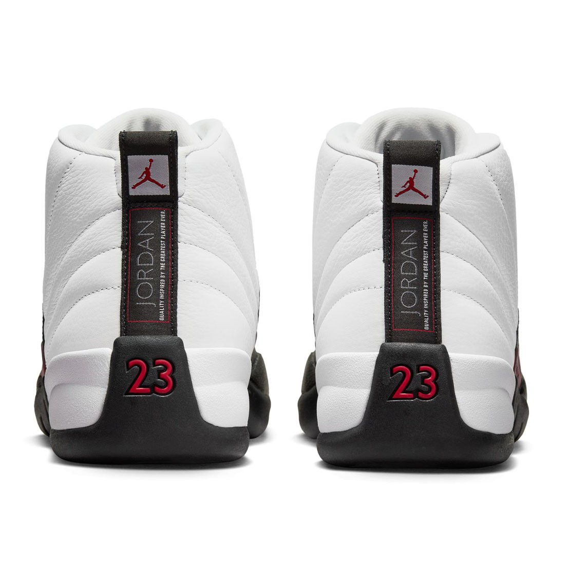 jordan men air jordan 12 retro white gym red black
