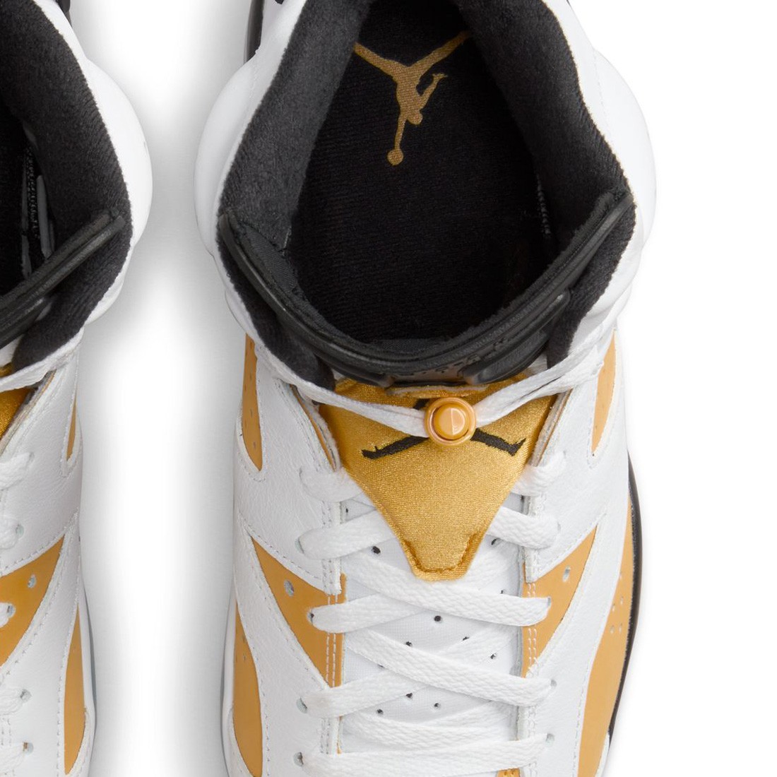Jordan 6 white and gold new arrivals