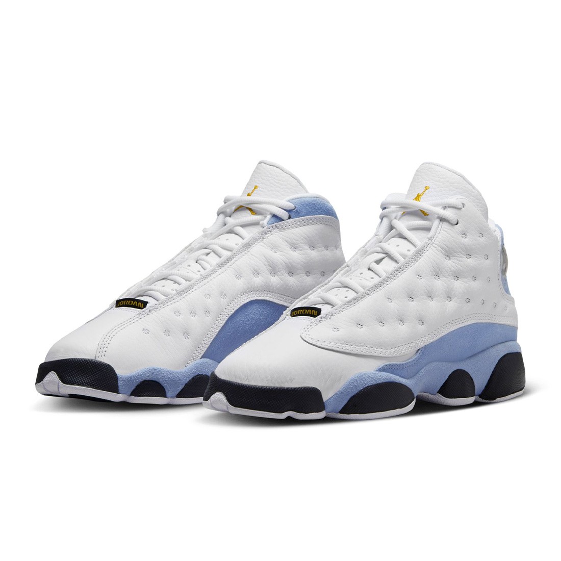 Blue black and white 13s sales
