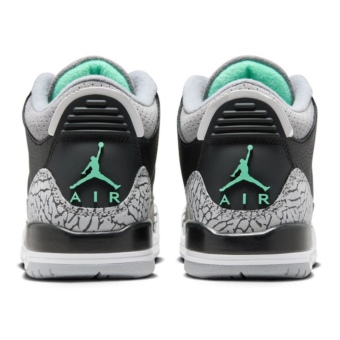 Jordan 3 gray green online