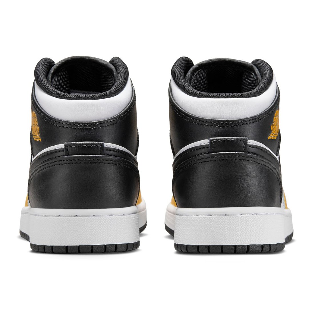 White yellow and black jordans on sale