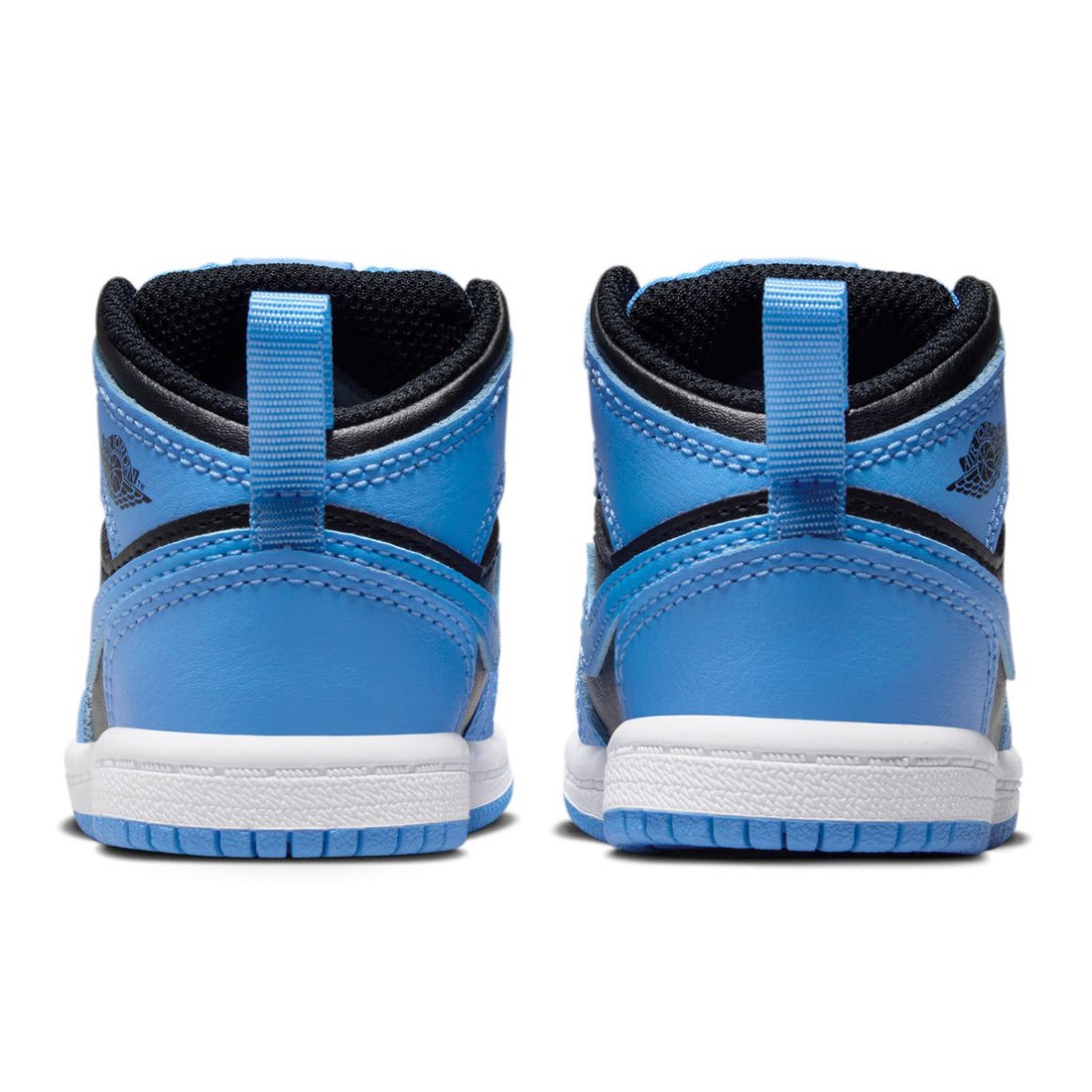 jordan toddlers jordan 1 mid university blue black white