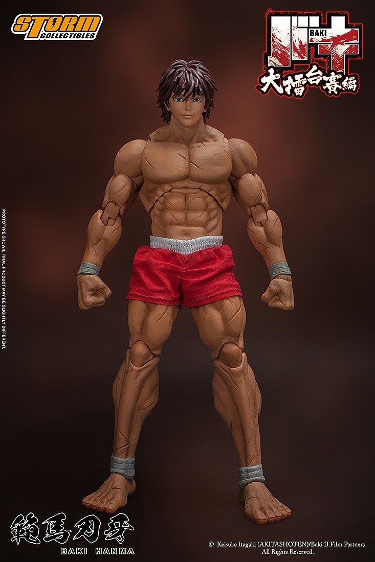 Storm Collectibles Baki - Baki Hanma 1/12 Action Figure tan