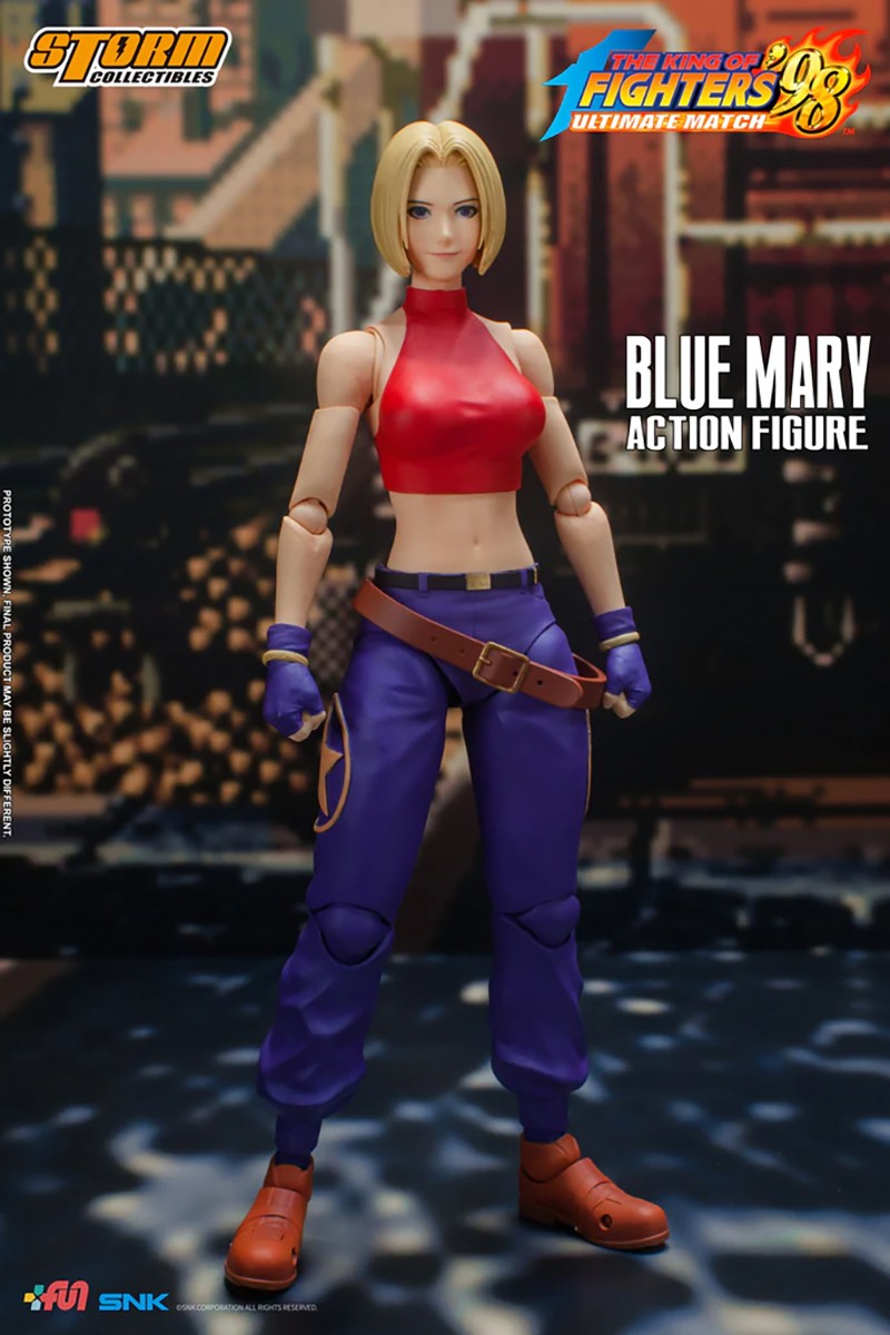  Storm Collectibles - The King of Fighters '98 - Blue Mary, 1/12  Action Figure : Everything Else