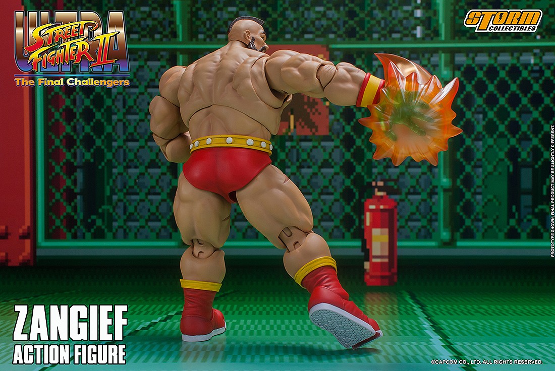 Storm Collectibles Ultimate Street Fighter II The Final Challenger Zangief  Action Figure (tan)