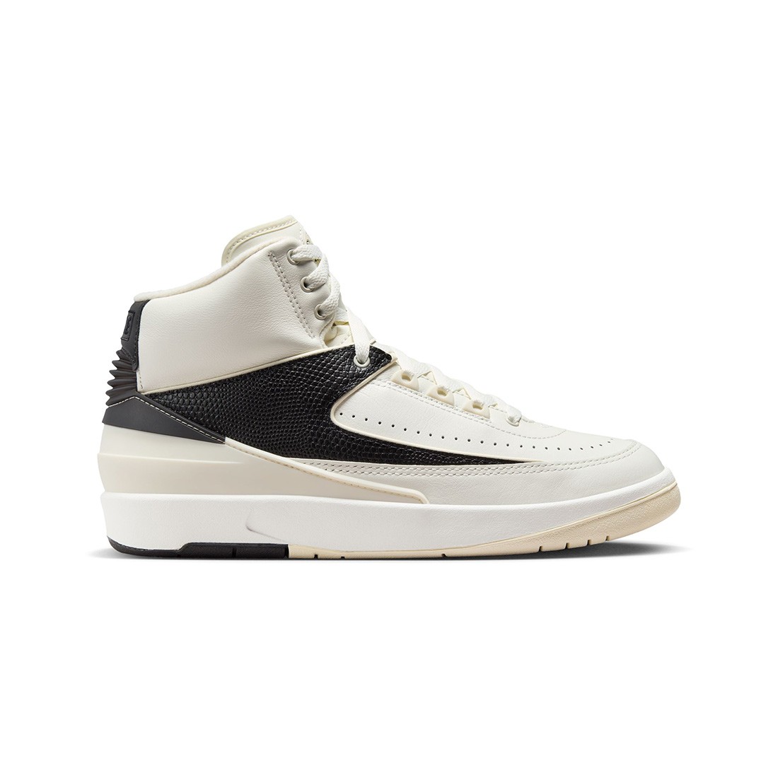 jordan women air jordan 2 retro sail coconut milk black