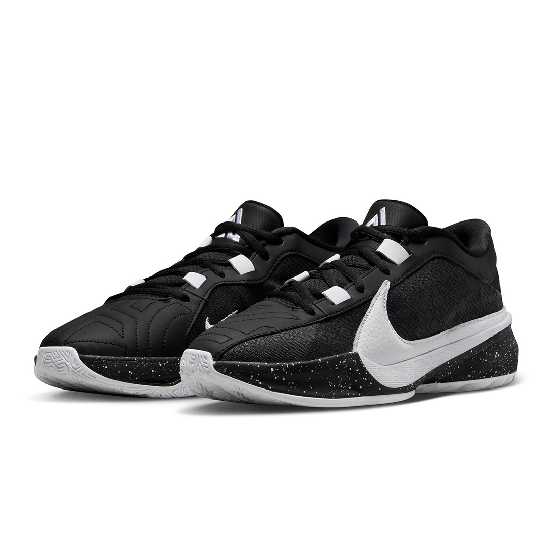 nike men zoom freak 5 black white pure platinum