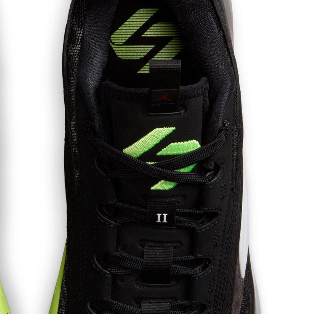 jordan men luka 2 black white volt