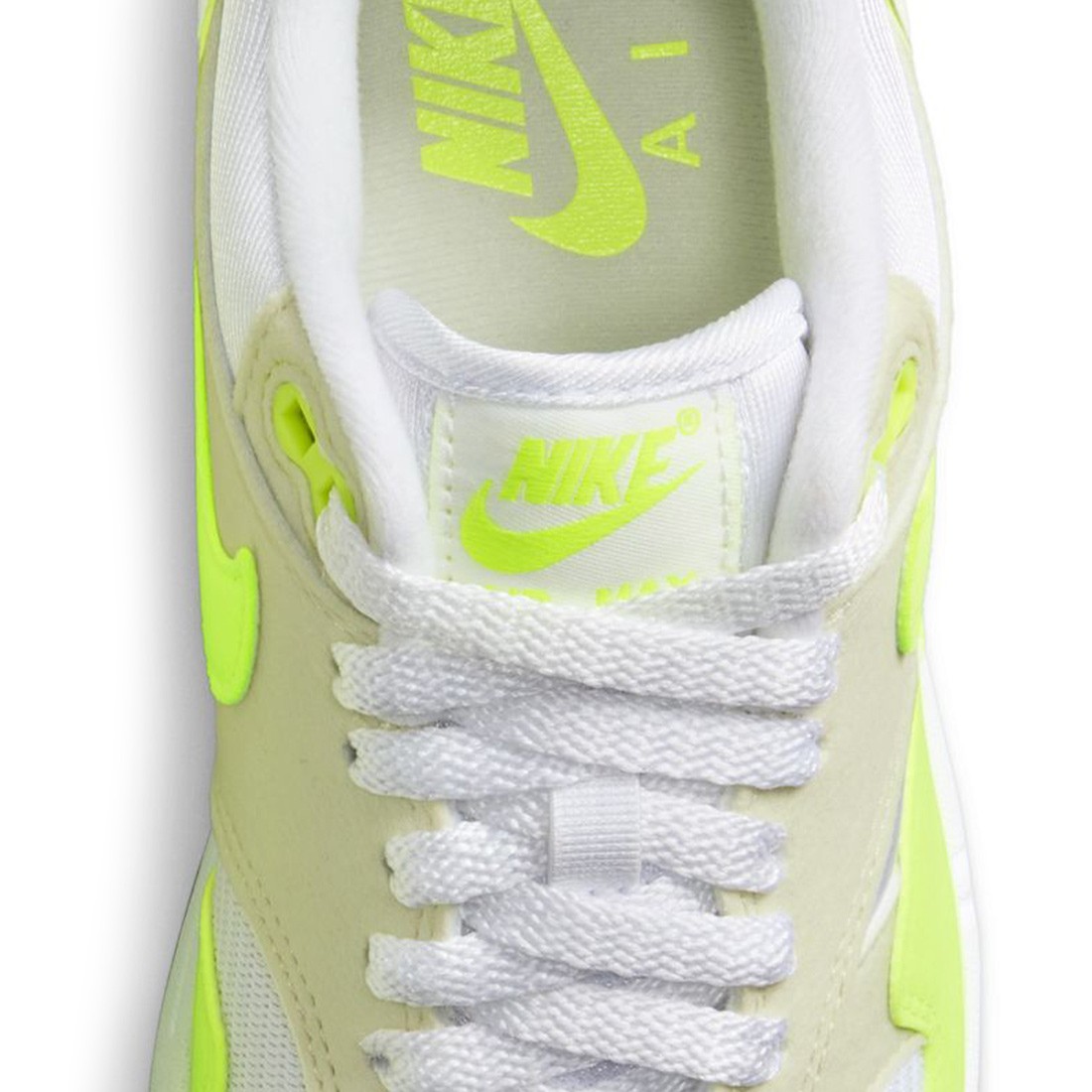 nike women air max 1 '87 white volt sea glass black