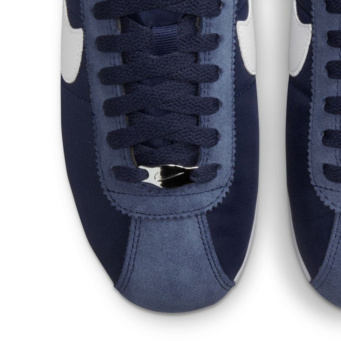 Nike Cortez Midnight Navy Blue White Athletic Sneakers