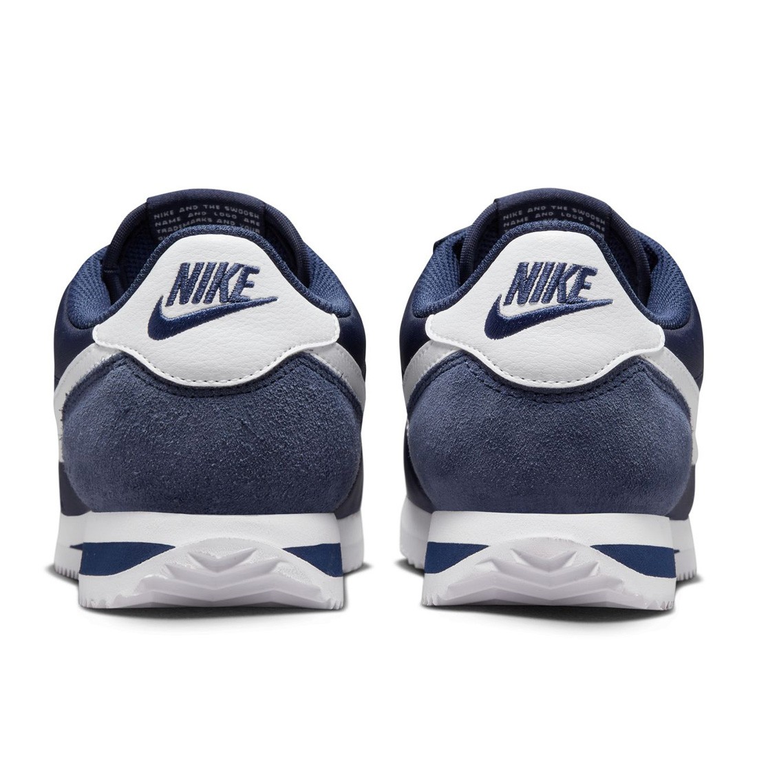 Nike Cortez Midnight Navy Blue White Athletic Sneakers DM4044-400 Mens Size