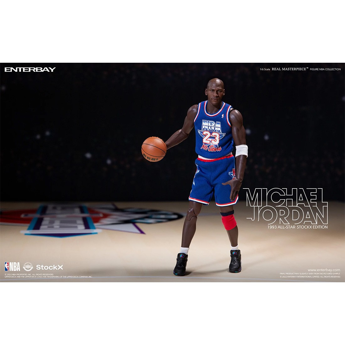 NBA x Enterbay Chicago Bulls Michael Jordan Real Masterpiece NBA x Enterbay Chicago Bulls Michael Jordan Real Masterpiece