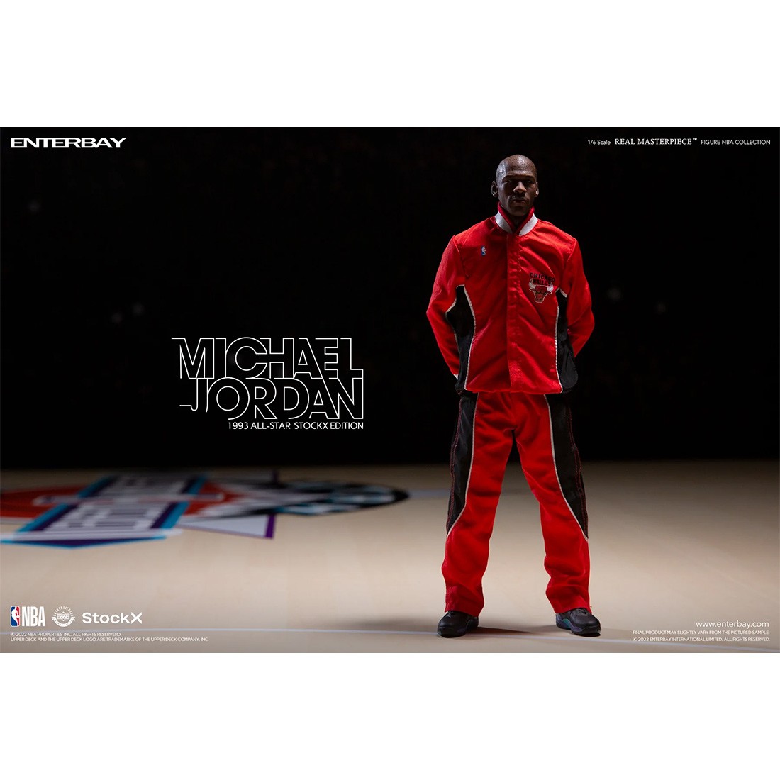 NBA x Enterbay Chicago Bulls Michael Jordan Real Masterpiece NBA x Enterbay Chicago Bulls Michael Jordan Real Masterpiece