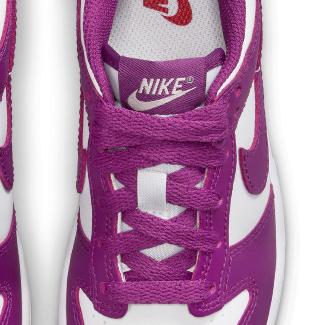 Nike Little Kids Dunk Low (white / viotech-white)