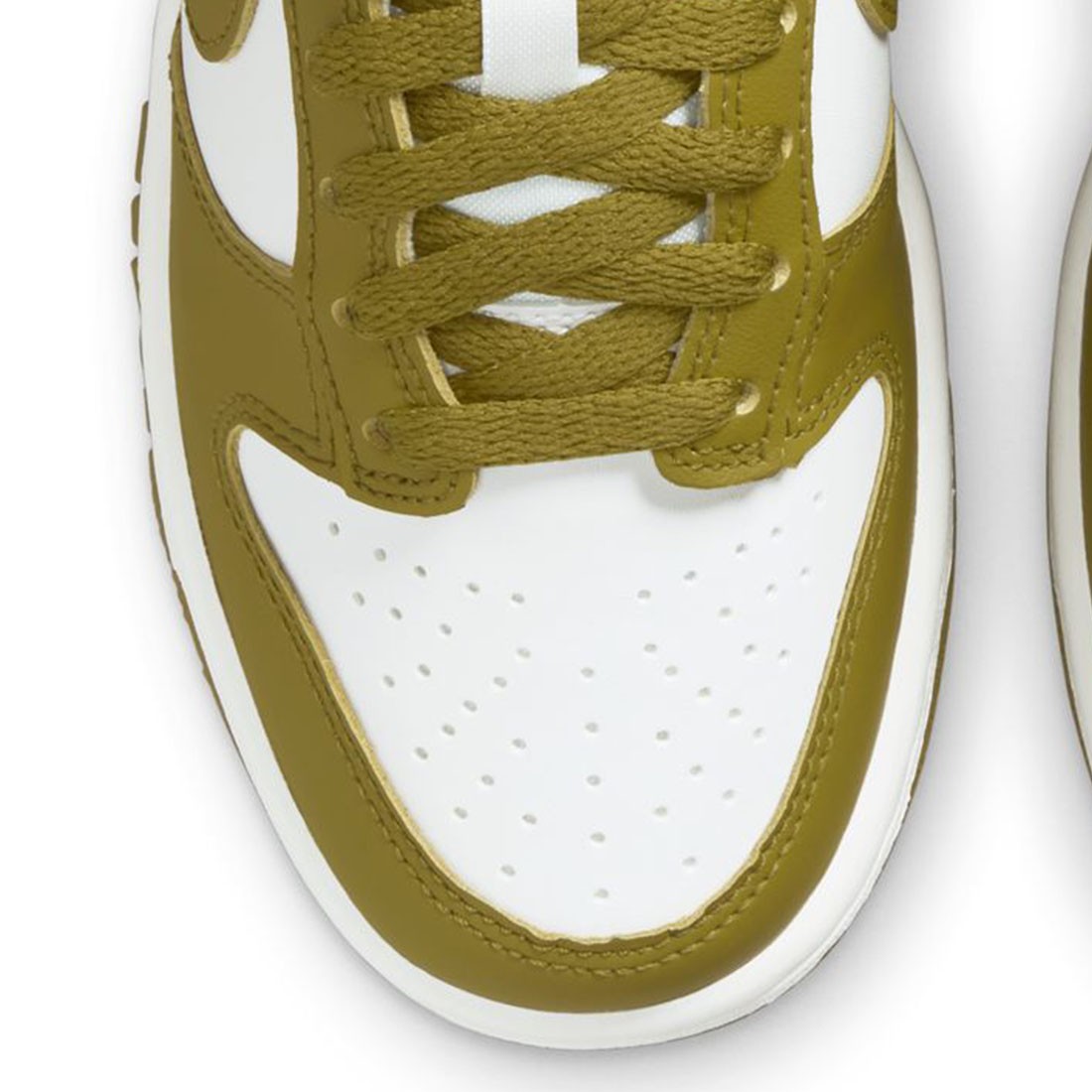 nike big kids dunk low white pacific moss